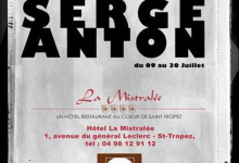 Exposition de portraits d’Afrique de Serge Anton présentée par Patrick Raemdonck à l’Hôtel****La Mistralée à Saint-Tropez du 09 au 30 juillet 2009